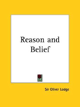 portada reason and belief (en Inglés)