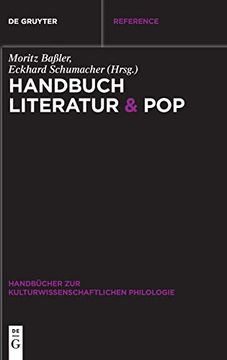 portada Handbuch Literatur & pop (Handbücher zur Kulturwissenschaftlichen Philologie) (German Edition) (en Alemán)