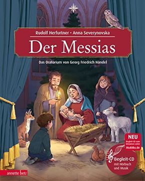 portada Der Messias: Das Oratorium von Georg Friedrich Händel Teil i (Musikalisches Bilderbuch mit cd) (in German)