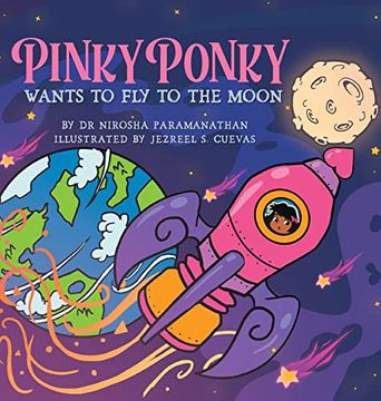 portada Pinky Ponky Wants to fly to the Moon (en Inglés)