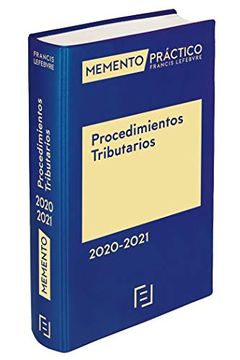 portada Memento Procedimientos Tributarios 2020-2021