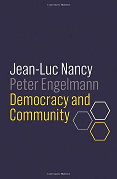 portada Democracy and Community (en Inglés)