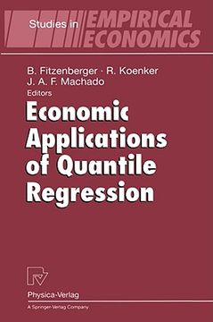 portada economic applications of quantile regression (en Inglés)