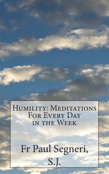 portada Humility: Meditations For Every Day in the Week (en Inglés)