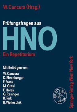 portada Prüfungsfragen Aus Hno: Ein Repetitorium (in German)