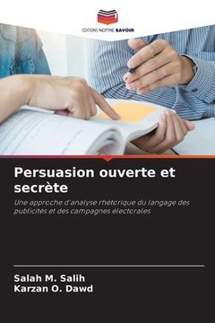portada Persuasion ouverte et secrète (in French)