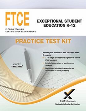 portada Ftce Exceptional Student Education K-12 Practice Test kit (in English)