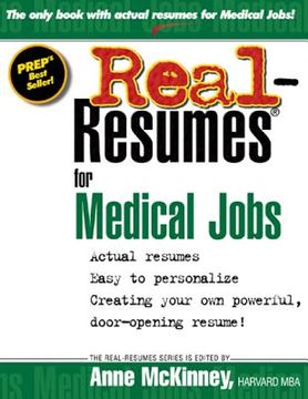 portada Real-Resumes for Medical Jobs