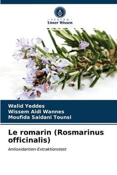 portada Le romarin (Rosmarinus officinalis) (en Alemán)
