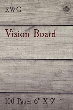 portada Vision Board: 100 Pages 6" x 9" (en Inglés)