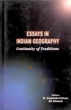 portada Essays in Indian Geography Continuity of Traditions