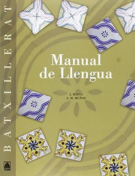 portada (cat).manual llengua 1r.batxillerat (in Catalá)