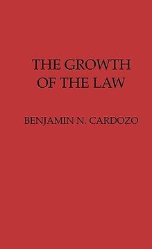 portada the growth of the law. (en Inglés)