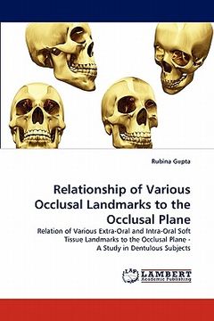 portada relationship of various occlusal landmarks to the occlusal plane (en Inglés)