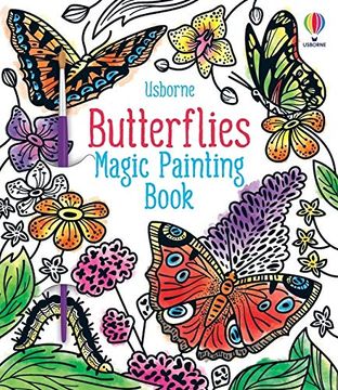 portada Butterflies Magic Painting Book (Magic Painting Books) (in English)
