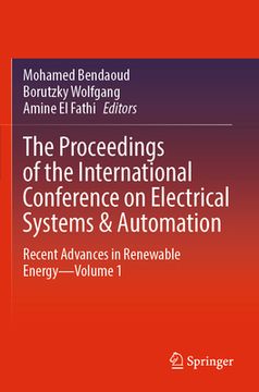portada The Proceedings of the International Conference on Electrical Systems & Automation: Recent Advances in Renewable Energy--Volume 1