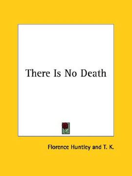 portada there is no death (en Inglés)