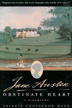 portada Jane Austen: An Obstinate Heart (in English)