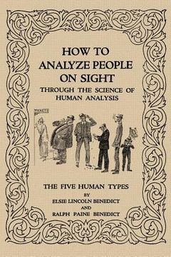 portada how to analyze people on sight (in English)