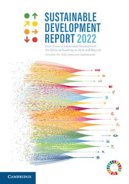 portada Sustainable Development Report 2022 (en Inglés)