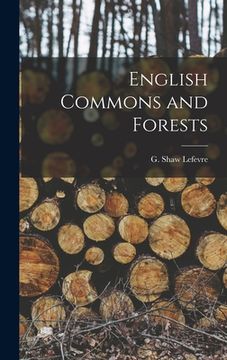 portada English Commons and Forests