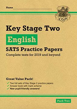 portada New ks2 English Sats Practice Papers: Pack 2 (For the Tests in 2019) (Cgp ks2 Sats Practice Papers) (en Inglés)