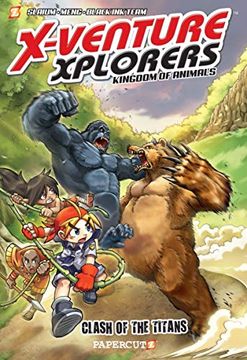 portada X-Venture Xplorers #2 pb: Clash of the Titans (X-Venture Explorers) (en Inglés)