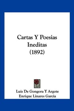 portada Cartas y Poesias Ineditas (1892) (in Spanish)