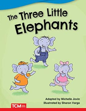 portada The Three Little Elephants (Literary Text) (en Inglés)
