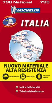 portada Mapa National Italia "Alta Resistencia": 1 (Mapas National Michelin) (en multilingual)