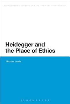 portada Heidegger and the Place of Ethics (en Inglés)