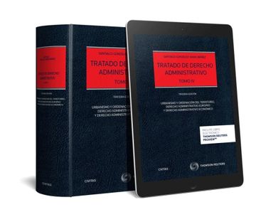 portada Tratado de Derecho Administrativo Tomo iv (Papel + E-Book): Urbanismo y Ordenación del Territorio, Derecho Administrativo Europeo y Derecho.   (Estudios y Comentarios de Legislación)