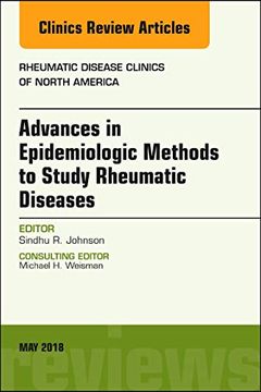 portada Advanced Epidemiologic Methods for the Study of Rheumatic Diseases, an Issue of Rheumatic Disease Clinics of North America, 1e (The Clinics: Internal Medicine) 