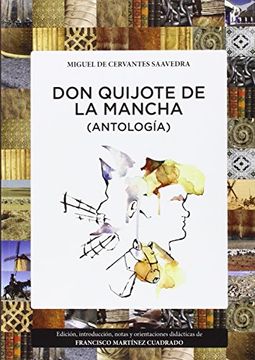 portada DON QUIJOTE DE LA MANCHA (ANTOLOGÍA)