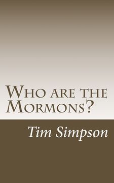 portada Who are the Mormons? (en Inglés)