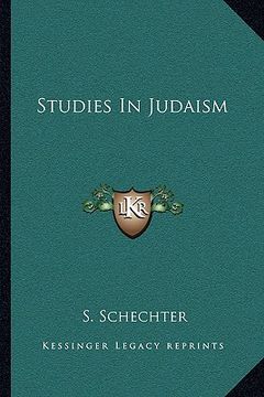 portada studies in judaism (en Inglés)