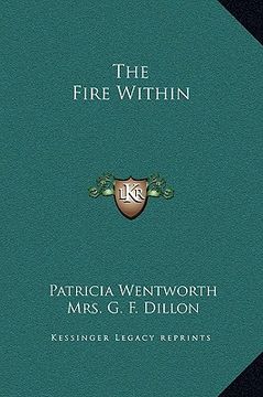 portada the fire within (en Inglés)