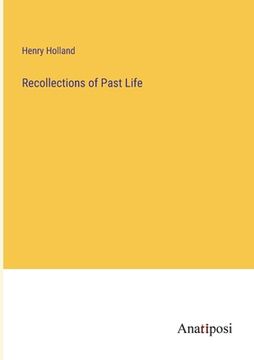 portada Recollections of Past Life (en Inglés)