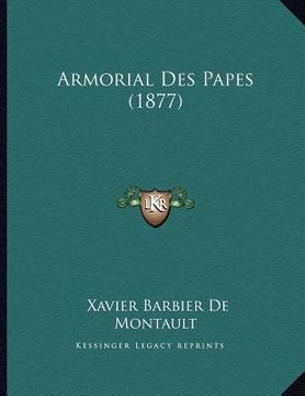 portada armorial des papes (1877) (in English)