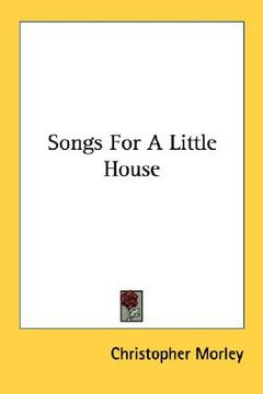 portada songs for a little house (in English)