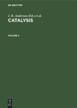 portada Catalysis, Volume 2, Catalysis Volume 2 (en Inglés)
