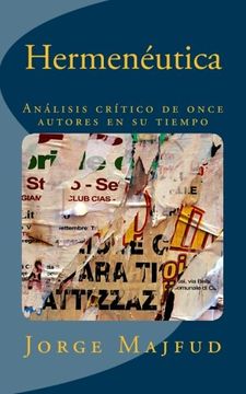 portada Hermeneutica: Análisis Crítico de Once Autores en su Tiempo (in Spanish)