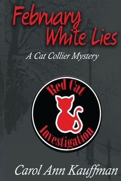portada February White Lies: A Cat Collier Mystery (en Inglés)
