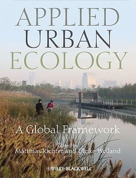 portada Applied Urban Ecology: A Global Framework (en Inglés)