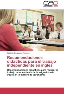 portada Recomendaciones didácticas para el trabajo independiente en inglés