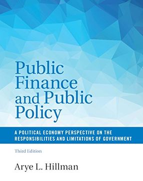 portada Public Finance and Public Policy: A Political Economy Perspective on the Responsibilities and Limitations of Government (en Inglés)