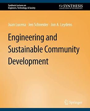 portada Engineering and Sustainable Community Development