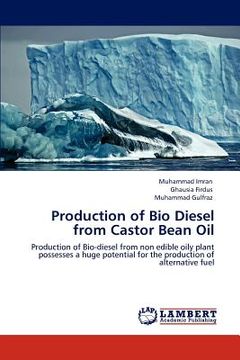 portada production of bio diesel from castor bean oil (en Inglés)