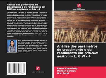 portada Análise dos Parâmetros de Crescimento e de Rendimento em Triticum Aestivum l. G. W - 4 (in Portuguese)