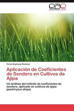 portada aplicaci n de coeficientes de sendero en cultivos de ajipa (in English)